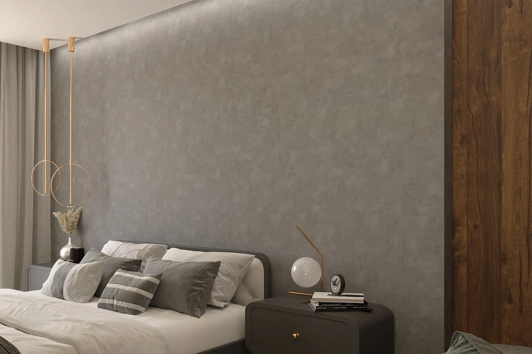 SPC Wall Tiles SPeCtra 07F Бетон Light 4мм\0.3мм 1200х600мм 2,88м2\уп шип-паз (Польша)